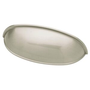 Satin Nickel Dual Mount Cup Pull 2 1/2” and 3"
