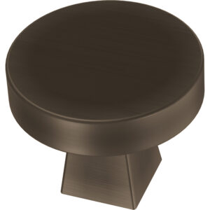 Flat Matte Bronze Knob