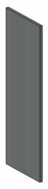 5/8” Plant on End Panel