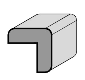 Outside Corner Molding 3/4" x 3/4"