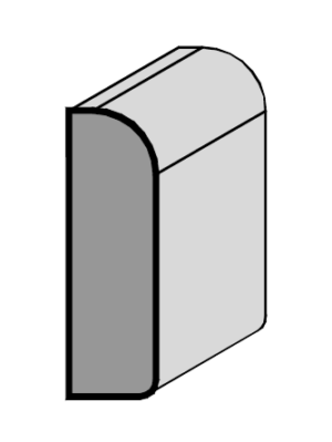 Scribe Molding 5/16" x 1 1/8"