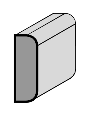 Screen Molding 1/4" x 3/4"