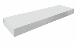 Floating Shelves - White